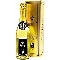 Amazon.co.jp: フェリスタス ロゼゴールド スパークリングワイン 金箔